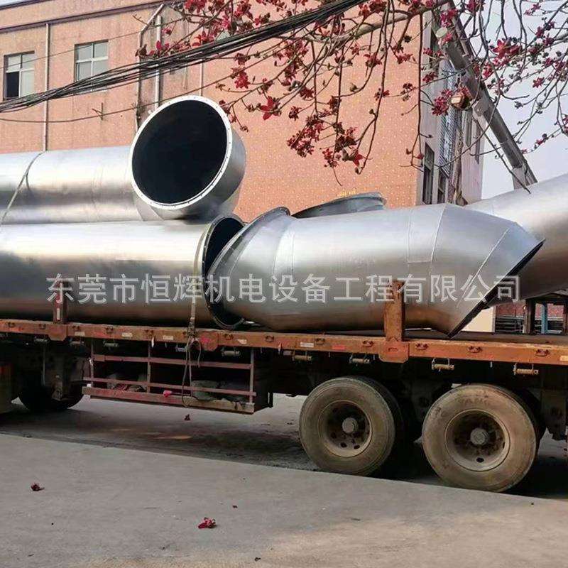 肇庆螺旋风管 镀锌风管 共板法兰风管 直管三通