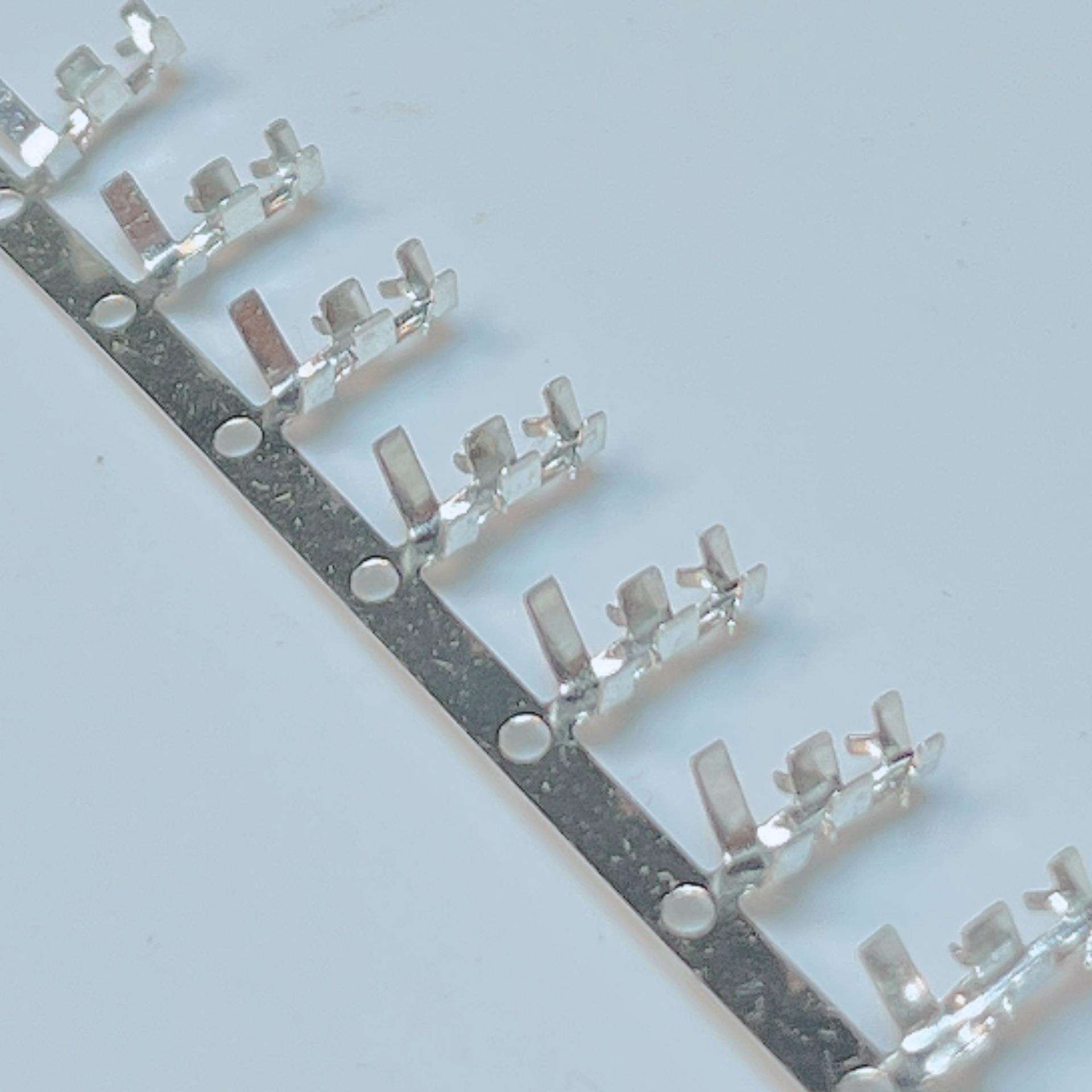 PCB机板端子磷铜镀锡 WE180双钩 1.8基板接线端子