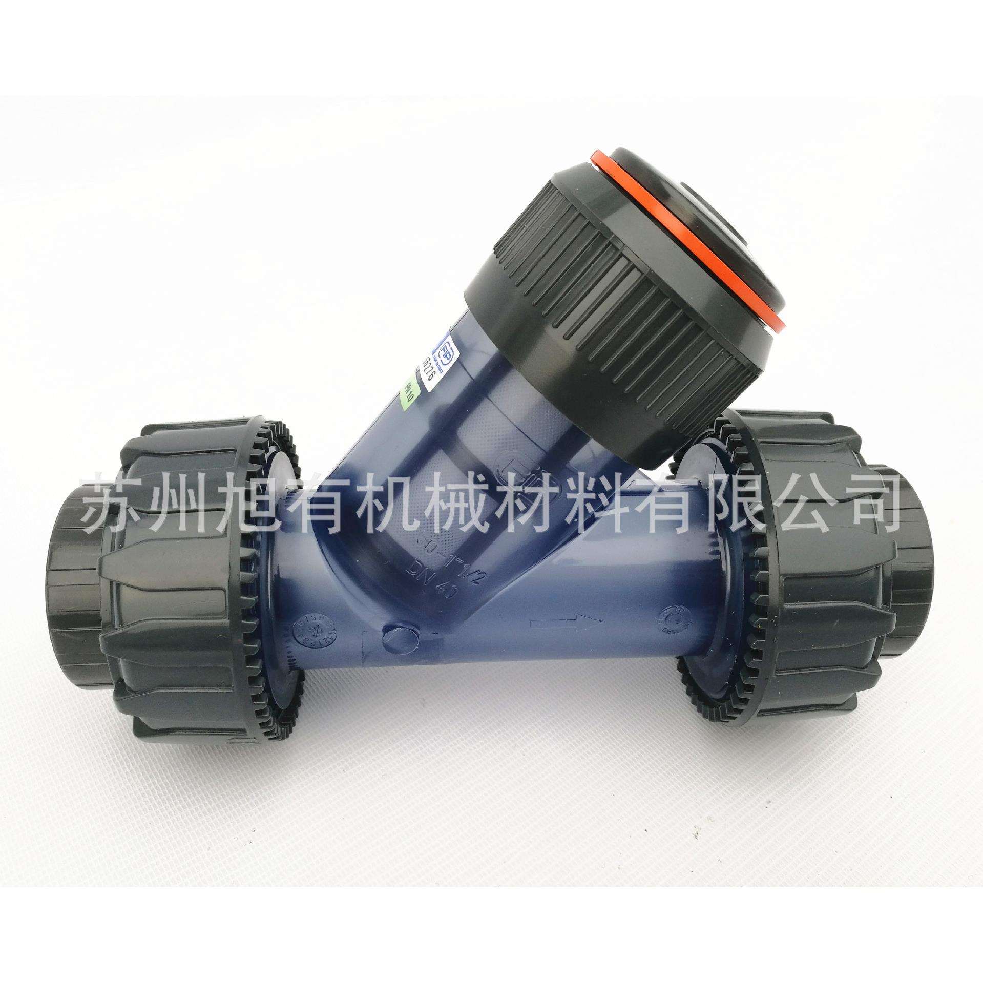 供应RV过滤器 UPVC过滤器 UPVC Y型过滤器 在线过滤器