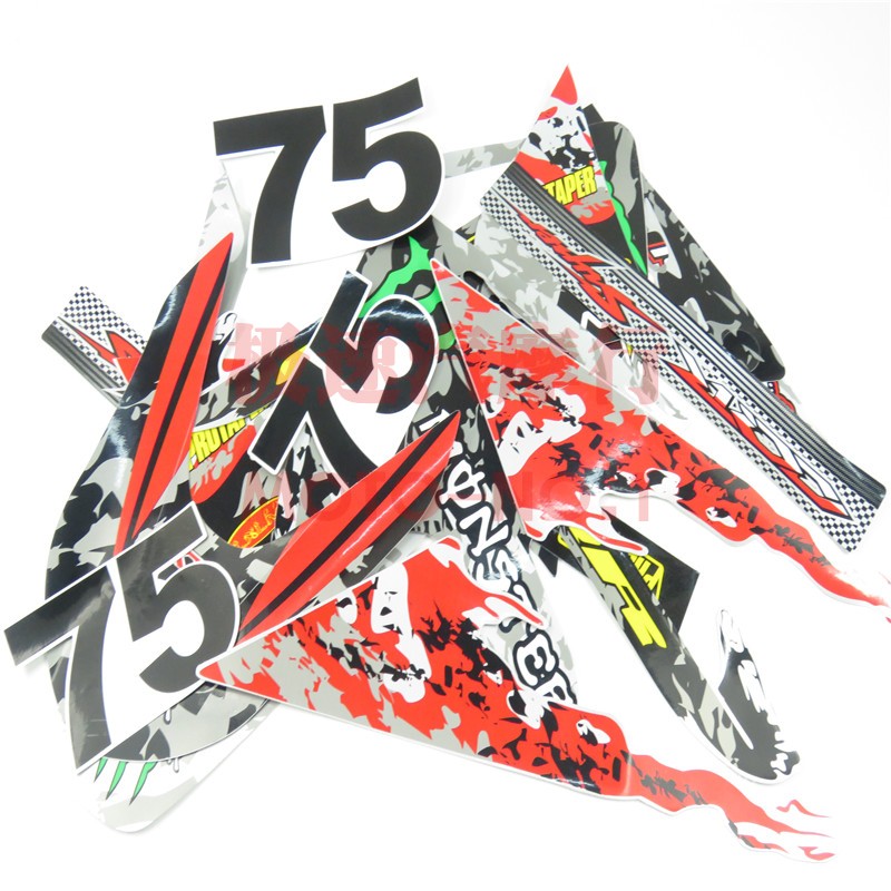 CQR越野摩托车1j50 250贴花 cqrR1A1贴花贴纸改装车贴迈亚斯通用