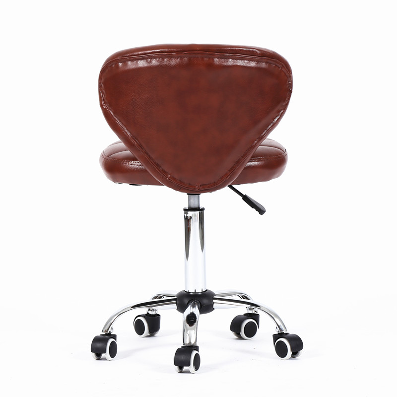 小型电脑a椅无扶手升降转椅家用办公学生书桌椅滑轮凳子小巧省空