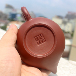 潮州手拉壶朱泥紫砂壶功夫茶具小茶壶纯全手工凤雏壶家用茶壶小号