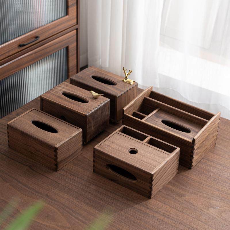 胡桃木纸巾盒客厅高档轻奢创意抽纸盒茶几桌面餐巾纸收纳盒木质,特色手工艺,其他特色工艺品,淘宝优惠券,粉丝福利购,淘宝优惠卷