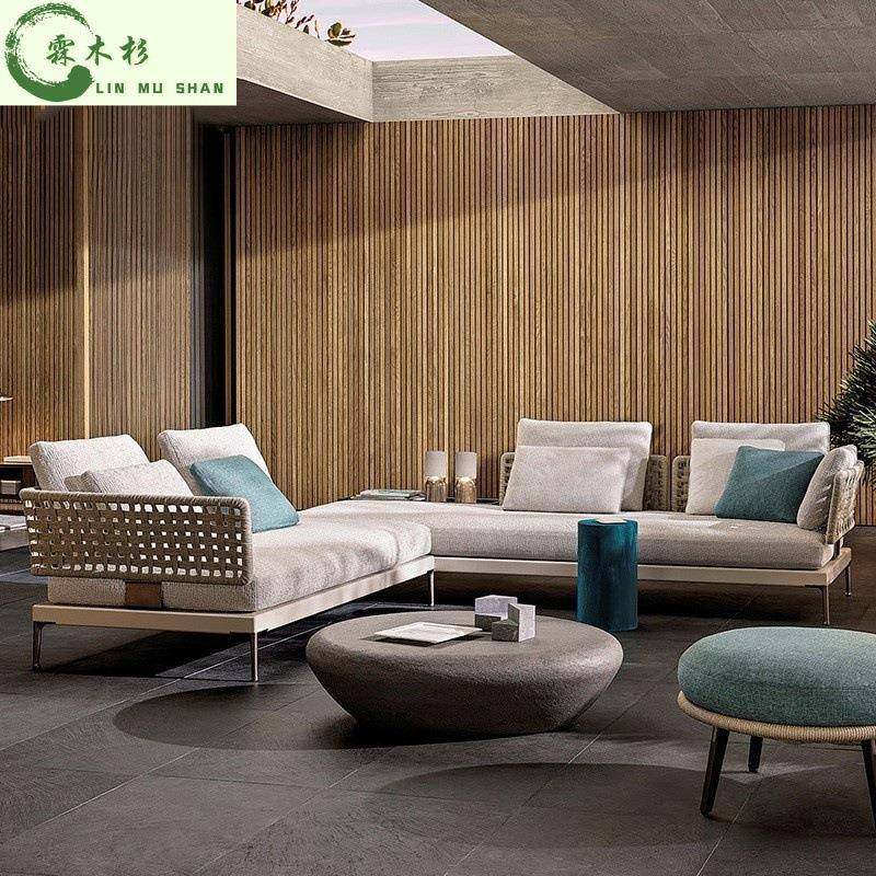 户外藤编沙发别墅庭院休闲柚木室外露天防水防晒家具花园阳台藤椅,自行车/骑行装备/零配件,更多零件/配件,淘宝优惠券,粉丝福利购,淘宝优惠卷