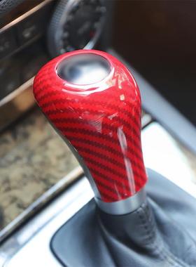 老款C级E级A级GLK/CLS装饰盖W204W212装饰内饰改装碳纤维排挡头贴