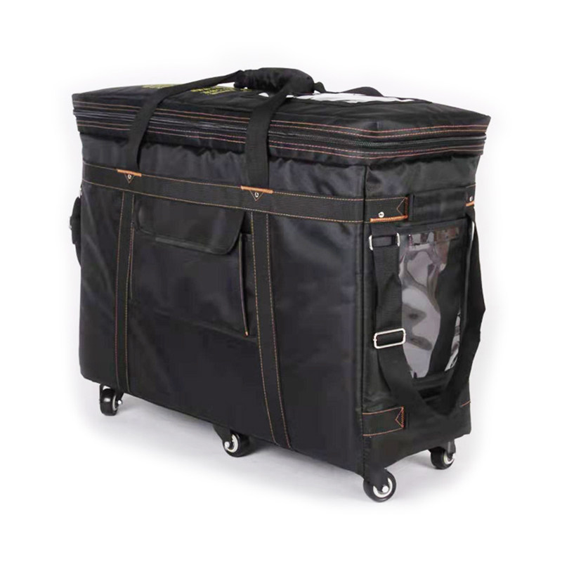 ATM钞箱包押运公司加钞箱防护包四个装带轮子保护加钞盒