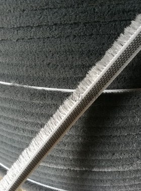 铝合金门窗密封条推拉门防风保暖防尘隔音条窗户夹缝毛条卡式灰色