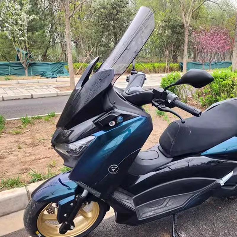 天鹰TX150加高前挡风TX250风挡玻璃H加厚风挡升降挡风板挡胸口配