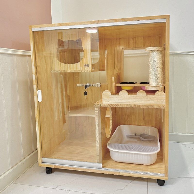 猫别墅不占地室内家用小户型猫屋两层猫舍猫笼繁育宠物店猫柜定制,宠物/宠物食品及用品,猫笼子/猫别墅,淘宝优惠券,粉丝福利购,淘宝优惠卷