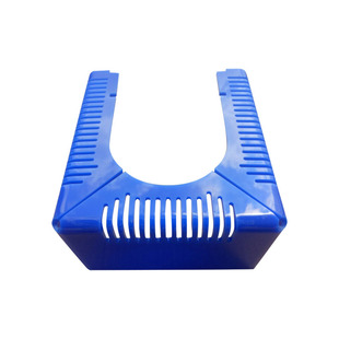 森森鱼缸底滤挡沙板亚克力屏风鱼缸挡沙板溢流S板U型热弯挡砂板