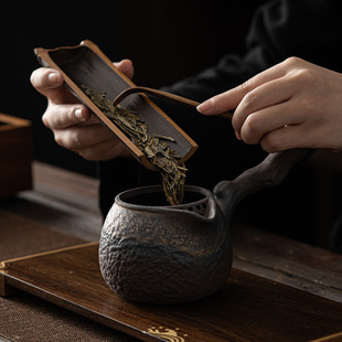 煮茶壶陶壶侧把过滤网围炉煮茶烤茶罐配件老果茶煮茶壶明火家用