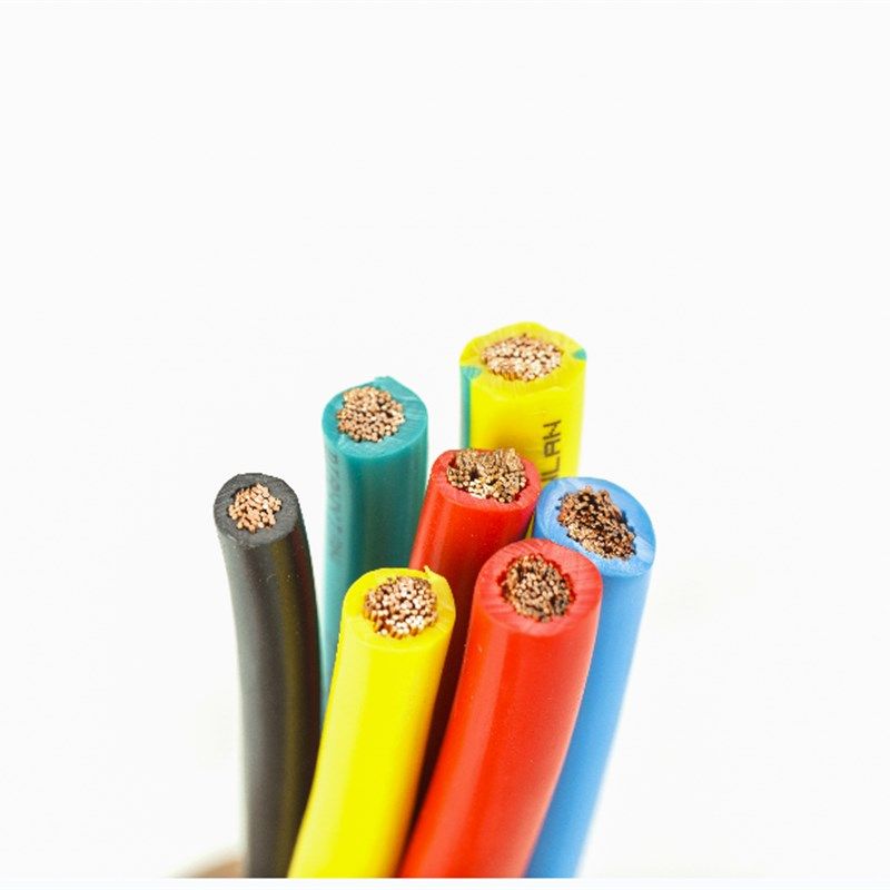 足百米国标BV电线单铜芯1.5 4 6 10 16 25 35 50平方塑铜线家装线