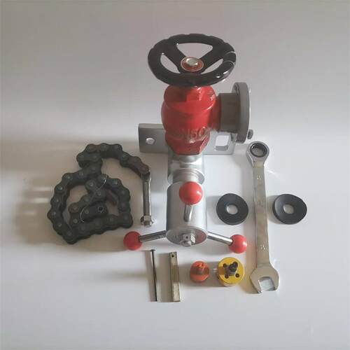 矿井管道快速钻孔取水取风快速接管器便携式KJ-20-46接管工具