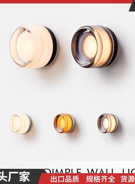 Dimple北欧极简现代洗手间防水户外客厅背景走廊过道卧室床头壁灯