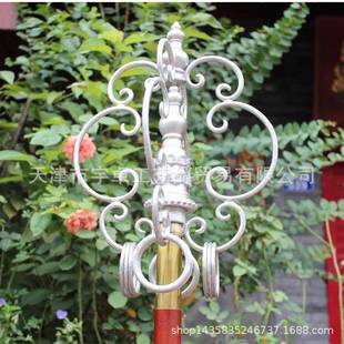 宇卓四股12环锡杖红杆锡杖四股锡杖四股纯锡杖法器摆件