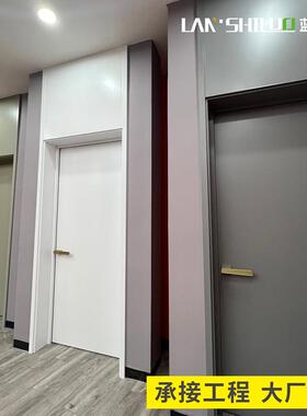 铝门铝合金房门室内门卧室门防潮防虫咬防水全铝房门书房门中式门