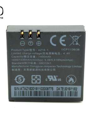 二代4k1充电电池小蚁电池配件小蚁-运动相机小蚁AZ164K