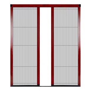 无轨纱门折叠无下轨防蚊大门铜门别墅铝合金入户门推拉免打孔隐形