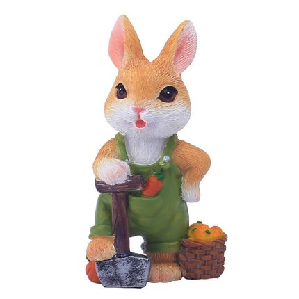 创意可爱兔子微景观多肉花盆造C景小摆件办公桌面摆设装饰礼物