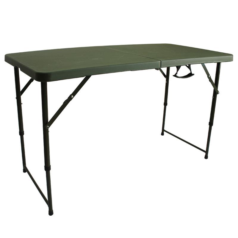 野战折叠桌吹塑桌便携作业野营户外指挥桌便携训练餐桌