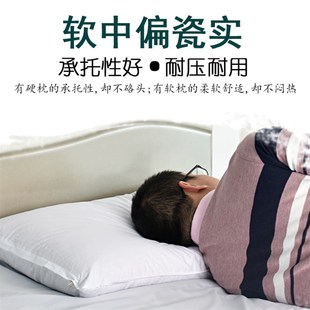 蒲绒枕头蒲棒水毛腊烛水烛香蒲枕芯单人J枕护颈椎草透气清香枕头