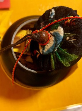 十二药精乔迁暖居礼物中式客厅磁场F净化创意陶瓷门对门补角摆件