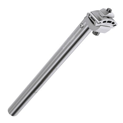 山地公路自行车座管27.2 30.4 30.8 31.6X350mm银色自行车鞍坐杆