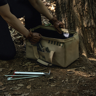 韩国CARGO户外露营大容量地钉包五金工具杂物天幕帐篷配件收纳袋