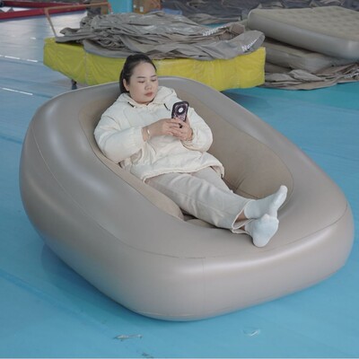 视频验厂家 跨境外贸充气沙发懒人沙发葛优躺沙发小窝沙发