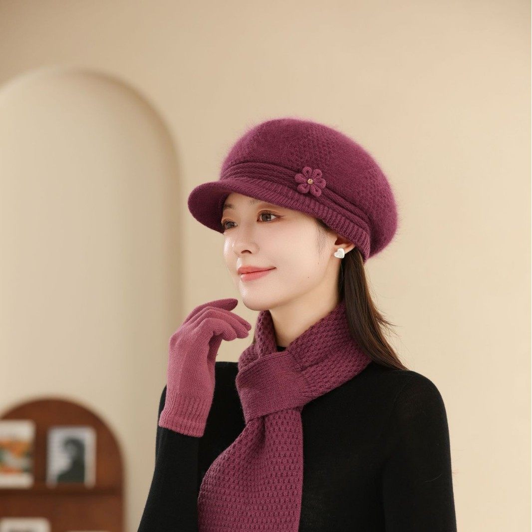 毛线帽子女秋冬季加绒保暖中老年人妈妈帽护耳防寒加厚洋气针织帽,服饰配件/皮带/帽子/围巾,毛线,淘宝优惠券,粉丝福利购,淘宝优惠卷
