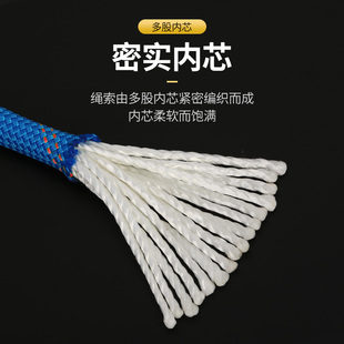 蜘蛛人专用安全绳高空作业耐磨承重主绳防坠落吊绳攀登绳外墙清洗