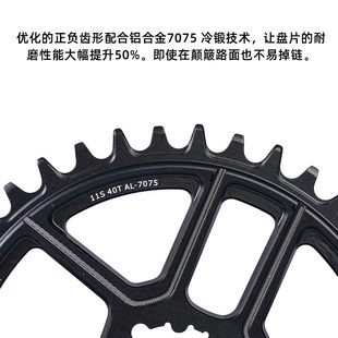 44T齿盘片 规格38 SENICX驭勇PR3公路越野自行车盘片GXP直装