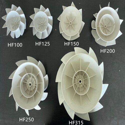 扇叶斜流叶片D型管道风机风叶z排气扇换气排风扇HF塑料壳叶轮风轮