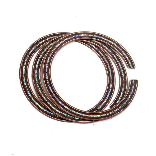 民谣木吉他口轮花i 实木镶嵌彩贝吉他装饰音孔圈制作材料配件YKQ1