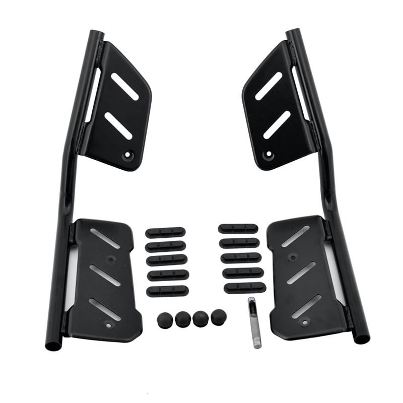 春风踏板摩托车150SC护x杠总成保险杠脚踏板防滑防摔改装配件
