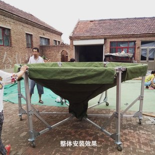 帆布异形篷布防i水防油擦拭垫布机械器具分解防污帆布垫布工具垫