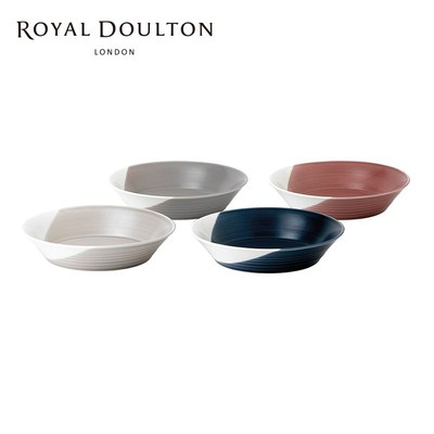 RoyalDoulton皇家道尔顿 高端轻奢餐具套装餐盘餐碗4件套组合家用