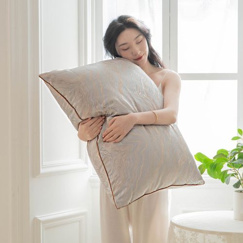 轻奢高端刺绣抱枕高级感沙发客厅床头飘窗办公室靠垫套靠枕大靠背