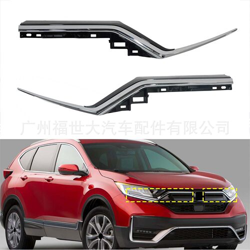 适用于2020-2022款本田CRV CR-V 大灯电镀饰条