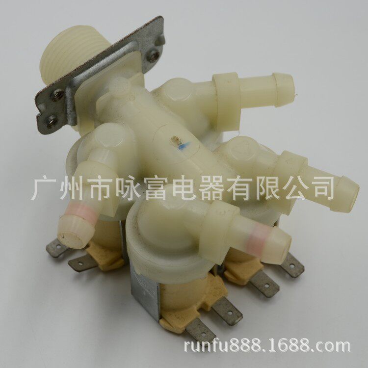 适用于LG洗衣机进水阀 5220FR2008M四头进水电磁阀 配件滚筒