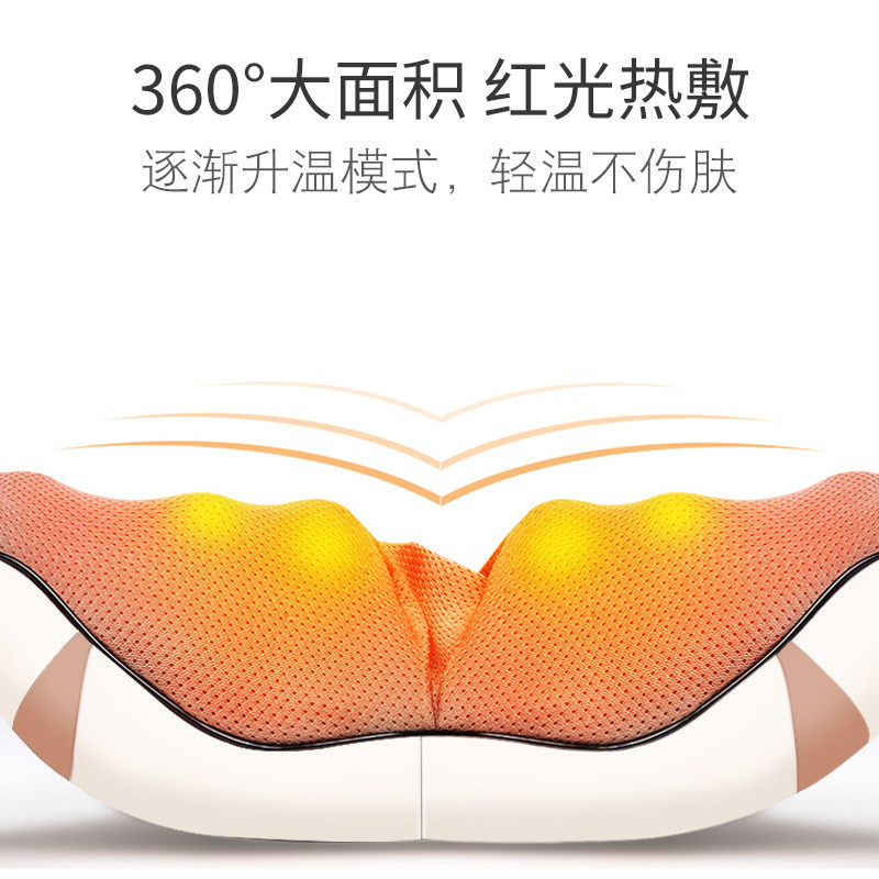 肩颈椎按摩器仪家用多功能颈部腰部肩膀部脖子揉捏披肩颈肩乐加热
