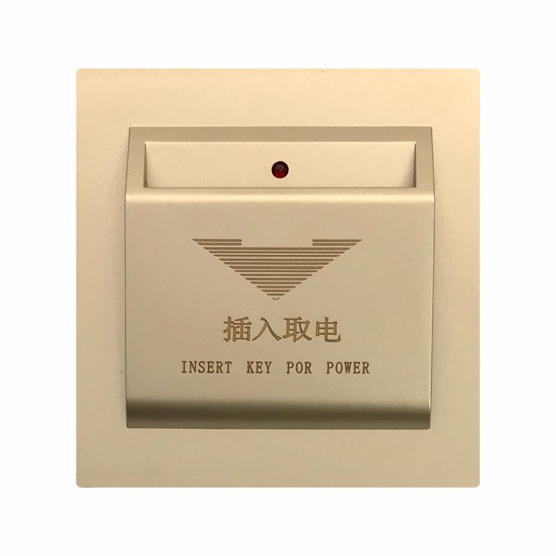 三线40A低频感应房卡取电延时开关酒店宾馆客房插卡取电面板卡槽