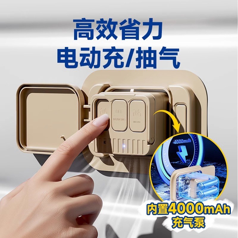 家用充气床垫打地铺可折叠自动气垫床加厚单双人户外帐篷露营睡垫