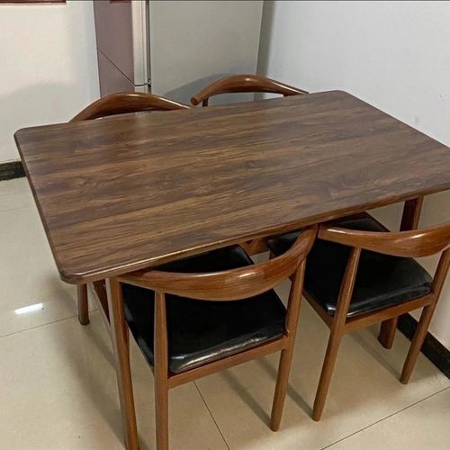 公寓小餐桌小户型饭桌子轻奢极简客厅厨房家具家用餐桌椅组合套装