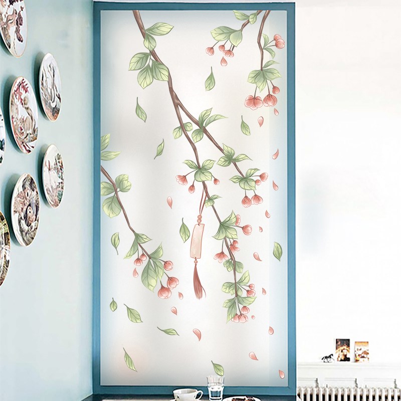 磨砂玻璃贴纸遮i光玻璃贴浴室卫生间防走光透光不透明玻璃窗户贴