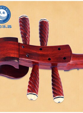 红木中阮乐器铜品素面清水抛光专业初学者入门演奏级厂家直销弹拨