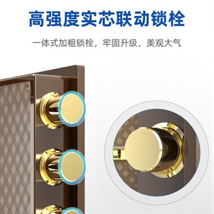 厂家30cm保险柜家用办公小型防盗保管箱电子密码 入墙保险箱