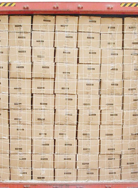 加强型5mm 集装箱防护网货柜网 20D装柜40小gp hq后门后面拦用挂