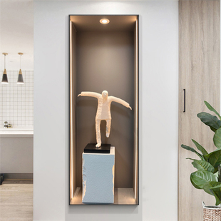 现代简约客厅沙发边摆件落地家居装 饰品摆设品样板间创意雕塑大件