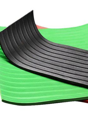 高压绝缘垫d10kv配电房橡胶垫红色条纹绝缘地毯3/5/8/10mm绝缘胶